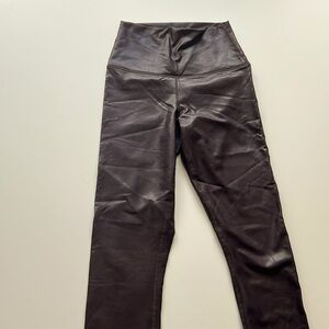 90° by Reflex purple vegan leather legging